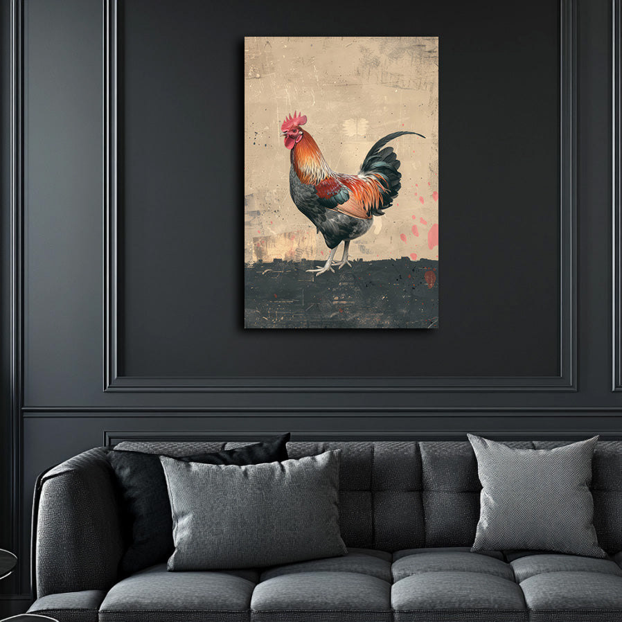 Chicken Dis Way Wall Art