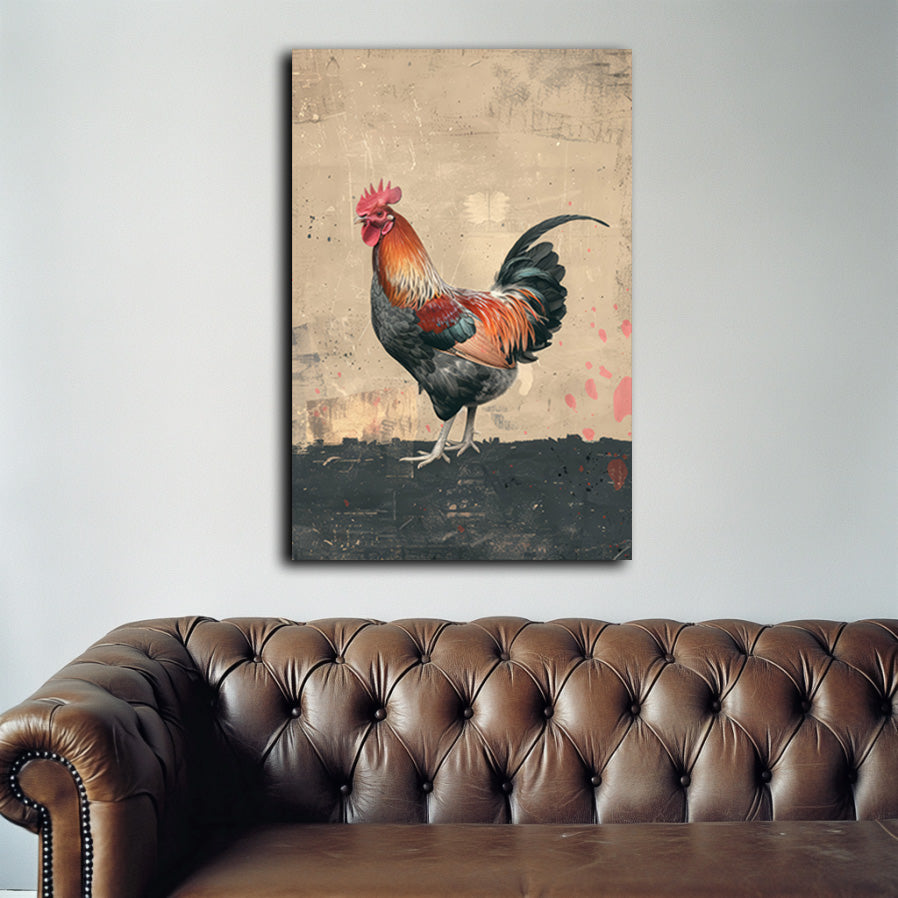 Chicken Dis Way Wall Art