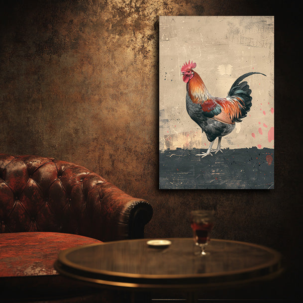 Chicken Dis Way Wall Art