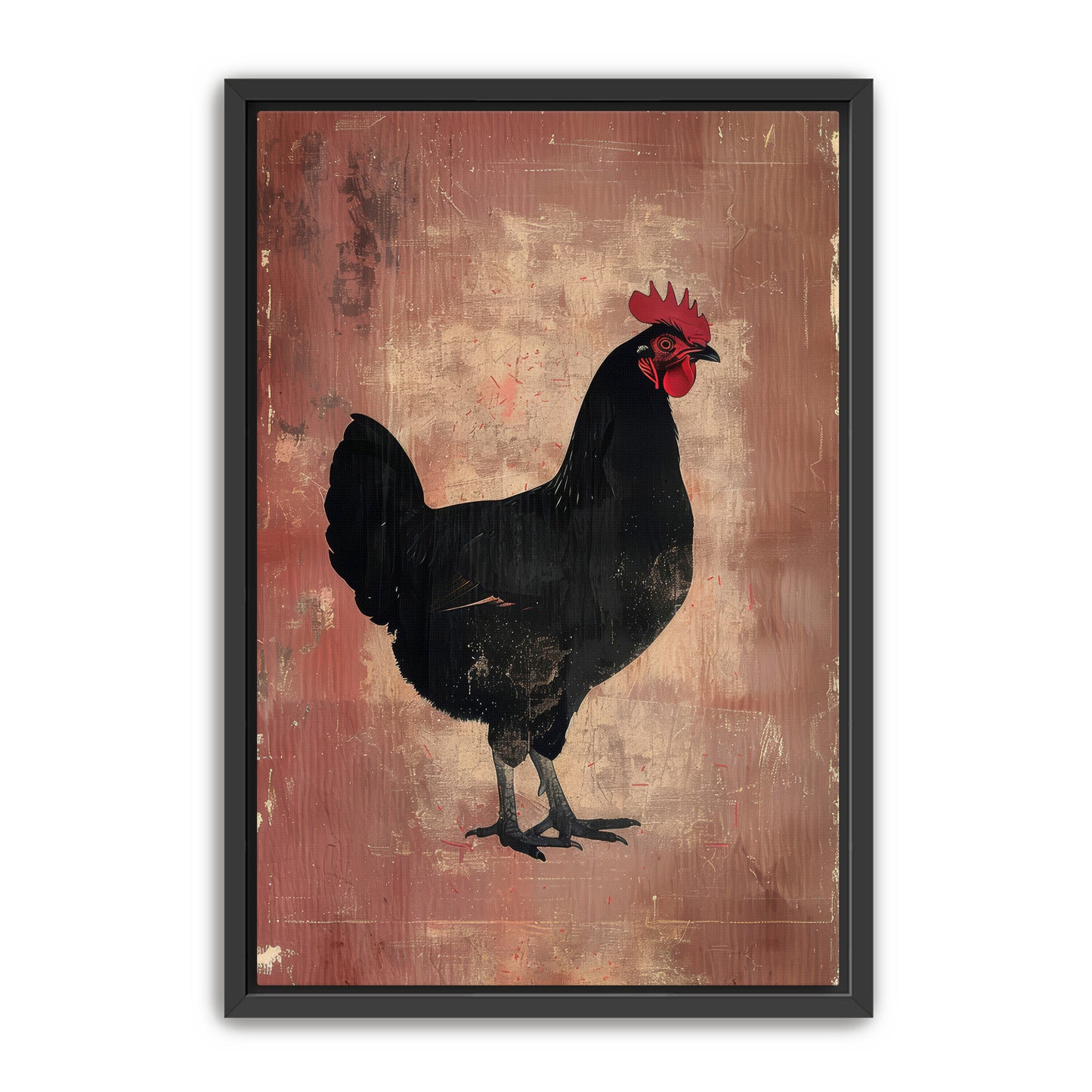 Chicken Dat Way Wall Art