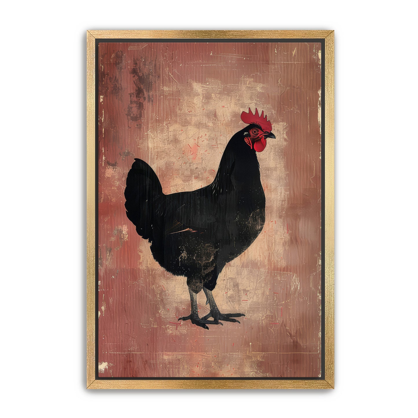 Chicken Dat Way Wall Art