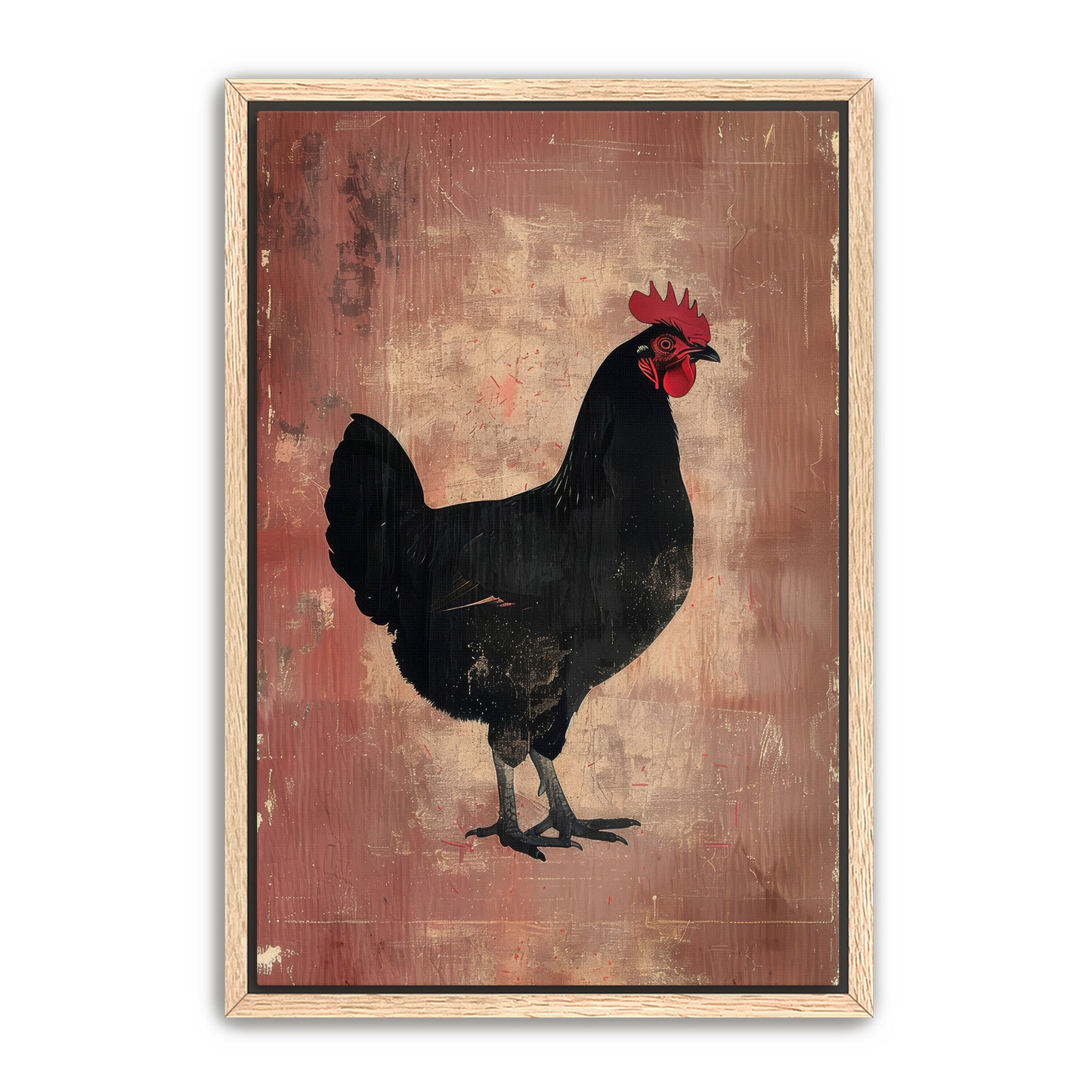 Chicken Dat Way Wall Art