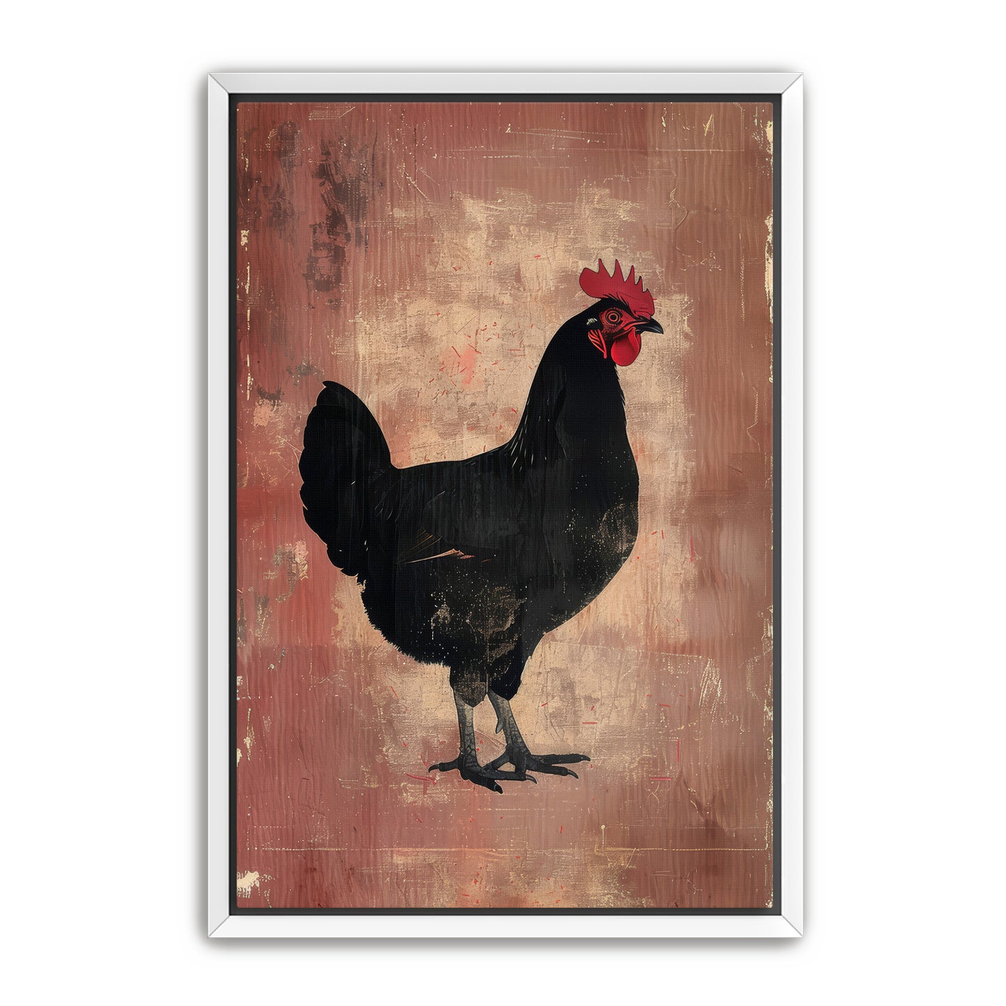 Chicken Dat Way Wall Art