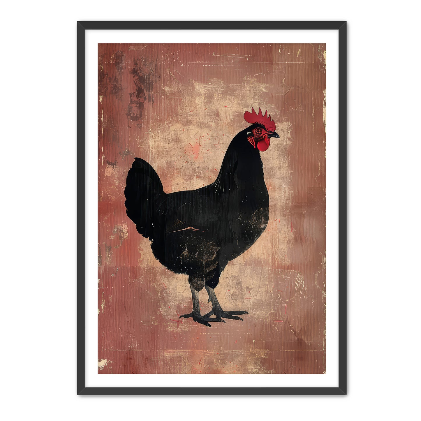 Chicken Dat Way Wall Art
