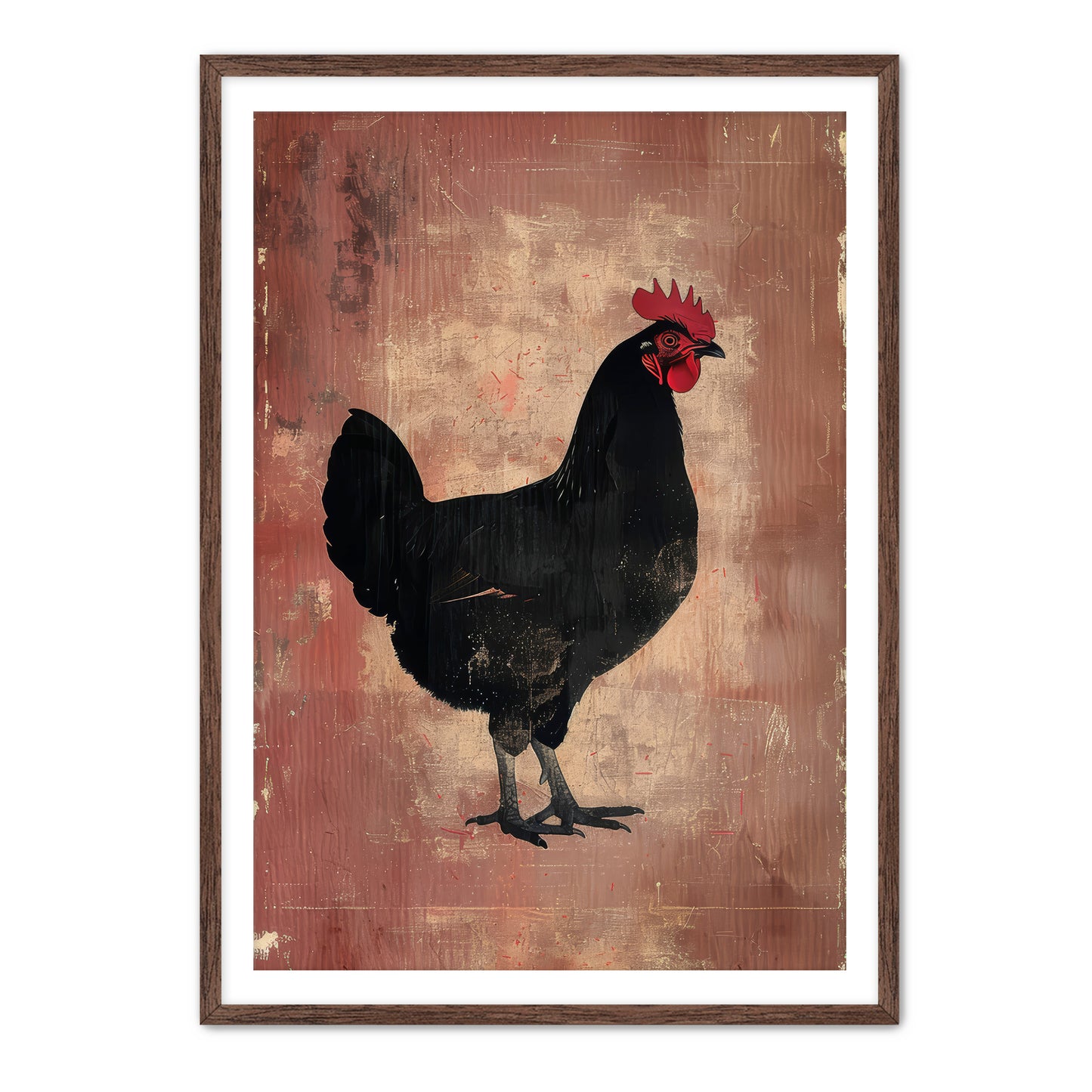 Chicken Dat Way Wall Art