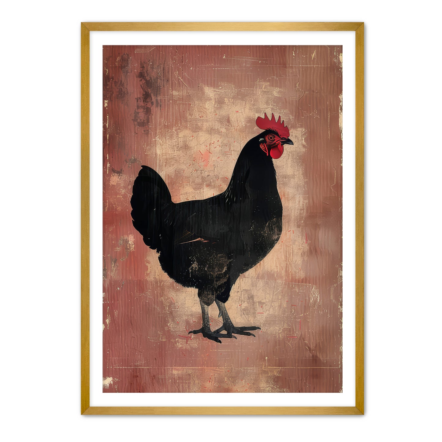 Chicken Dat Way Wall Art