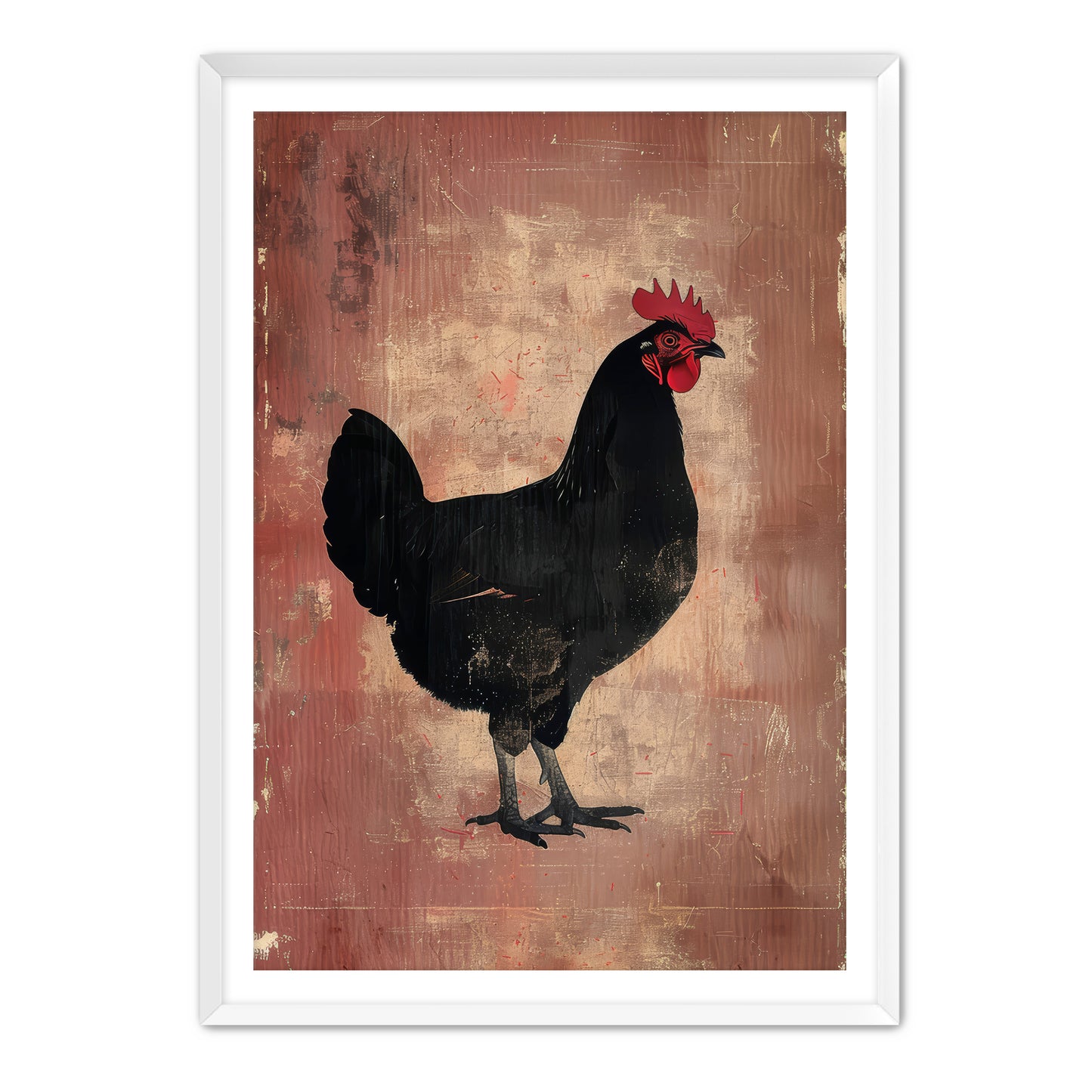 Chicken Dat Way Wall Art