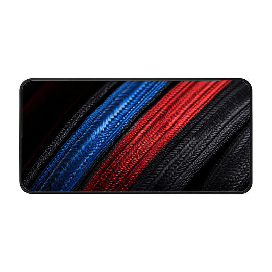 Colorful Braided Cables Desk Mat