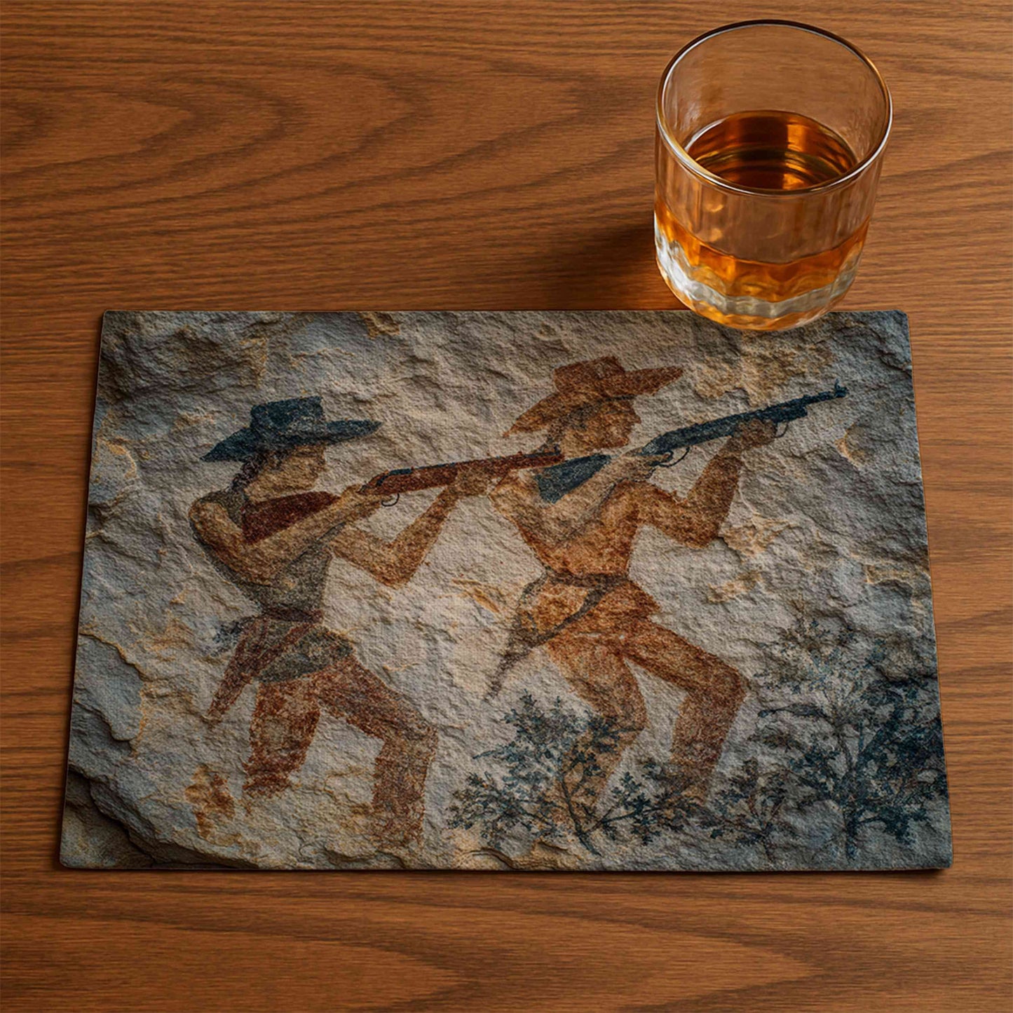 Cowboy Cave Paintings Placemat