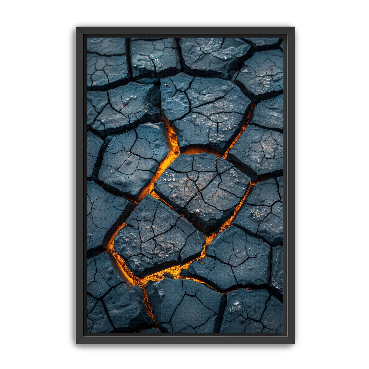 Cracks and Brimstone Wall Art
