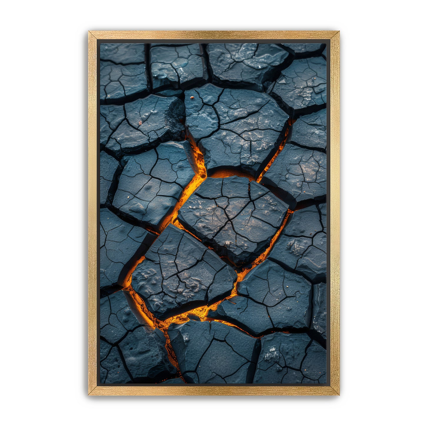 Cracks and Brimstone Wall Art
