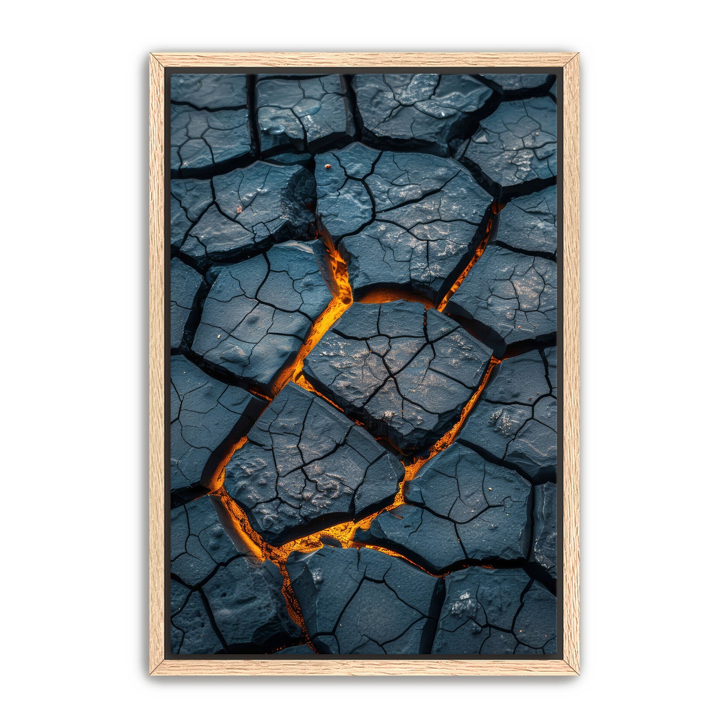 Cracks and Brimstone Wall Art