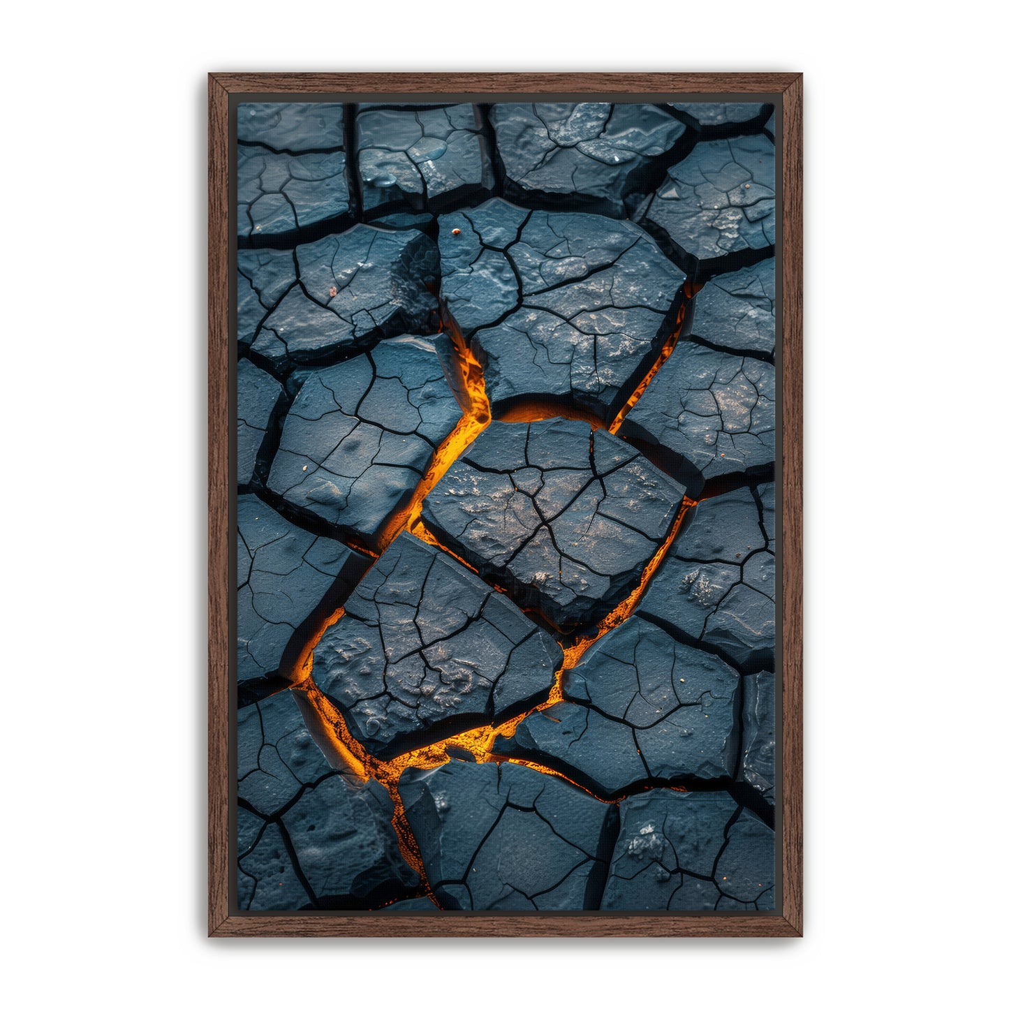 Cracks and Brimstone Wall Art