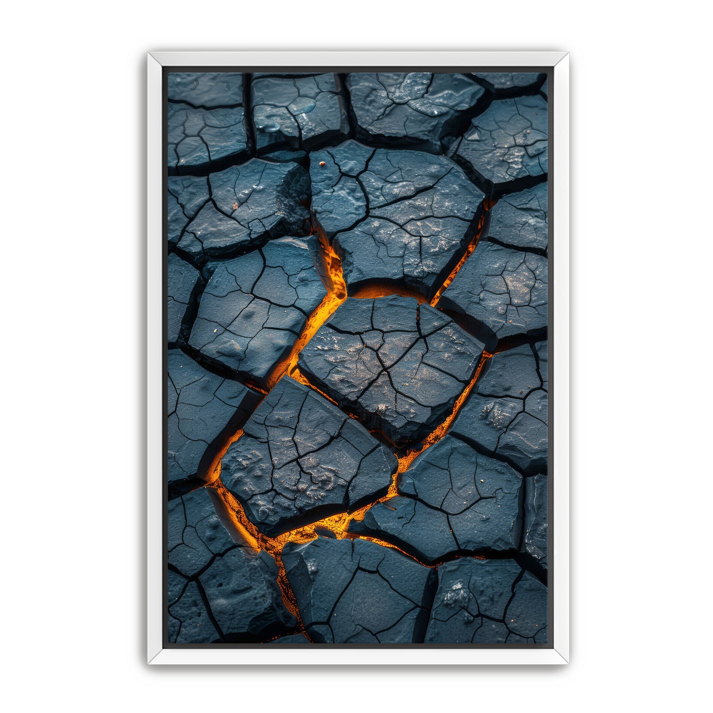 Cracks and Brimstone Wall Art