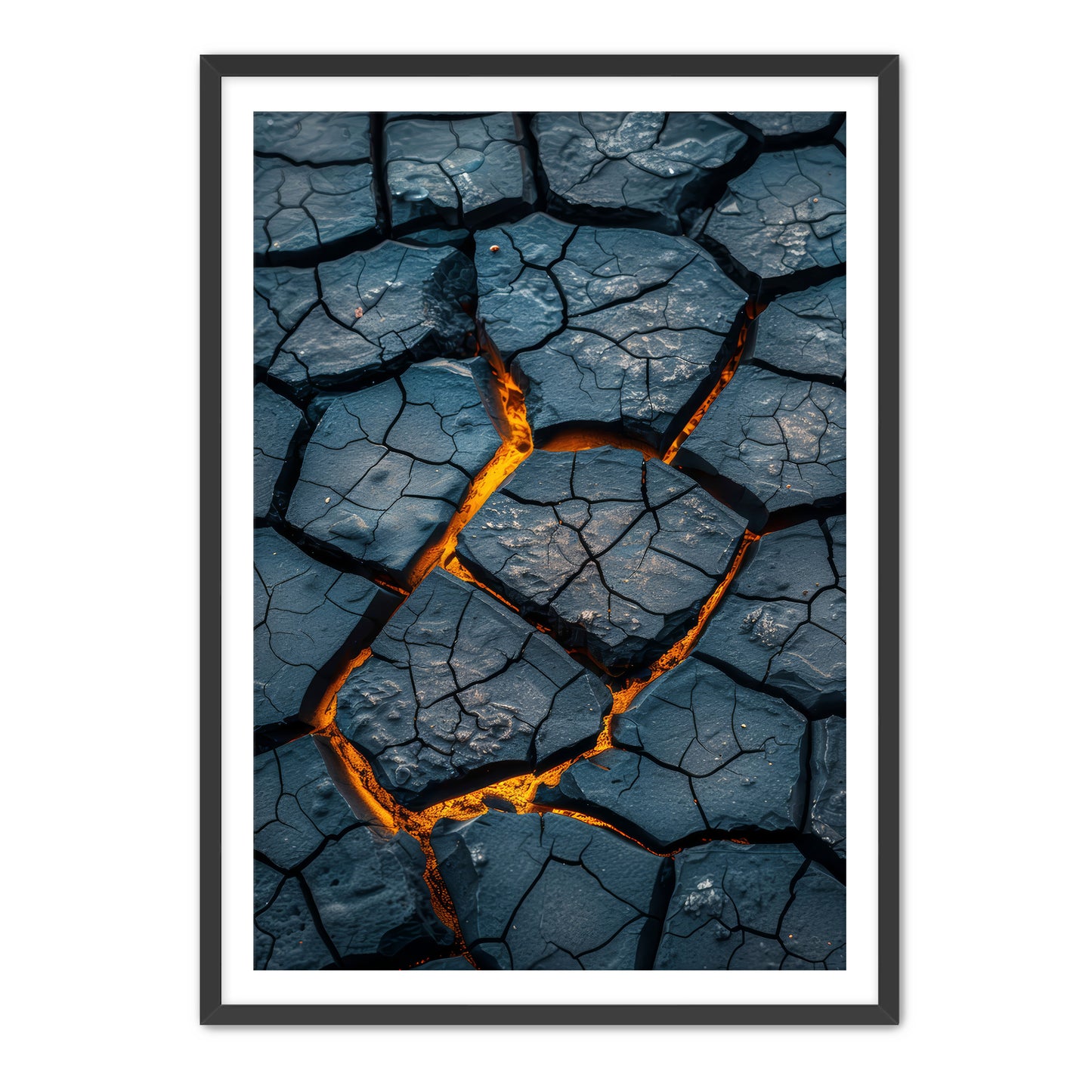 Cracks and Brimstone Wall Art