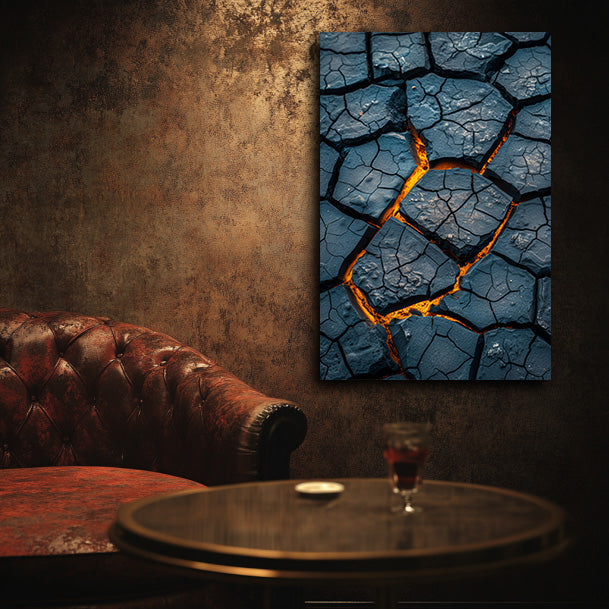 Cracks and Brimstone Wall Art