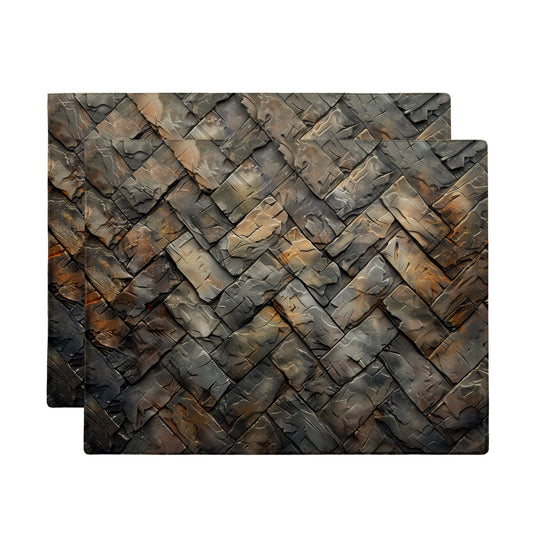 Criss Cross Rocks Placemat