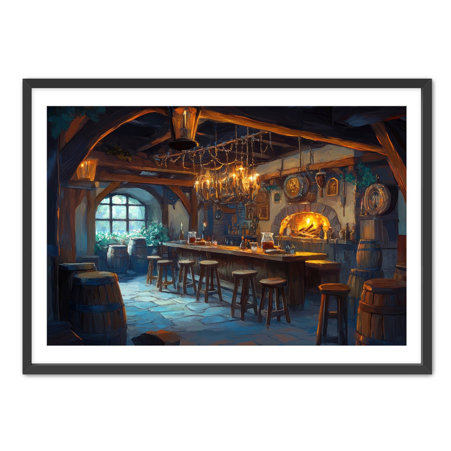 Dashing Deer Tavern Wall Art