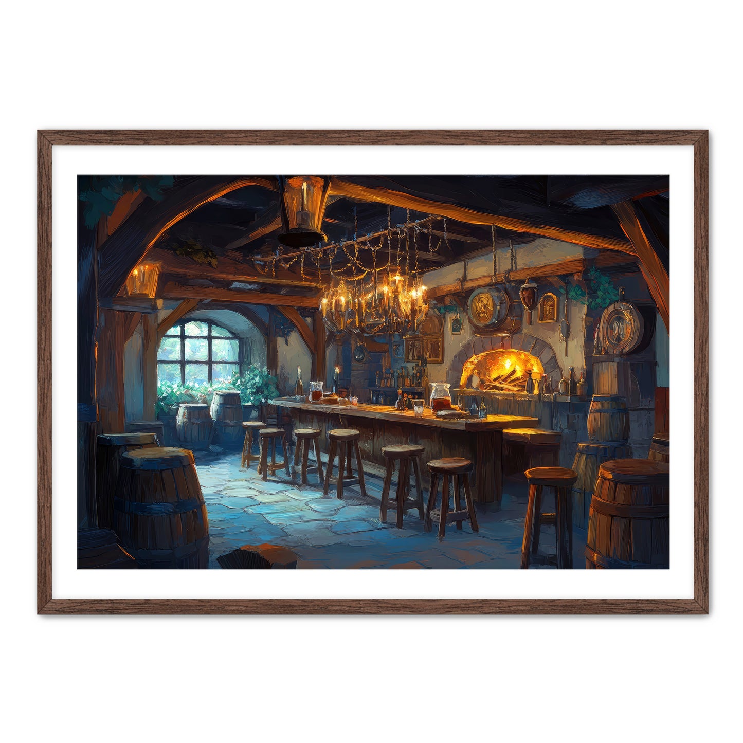 Dashing Deer Tavern Wall Art