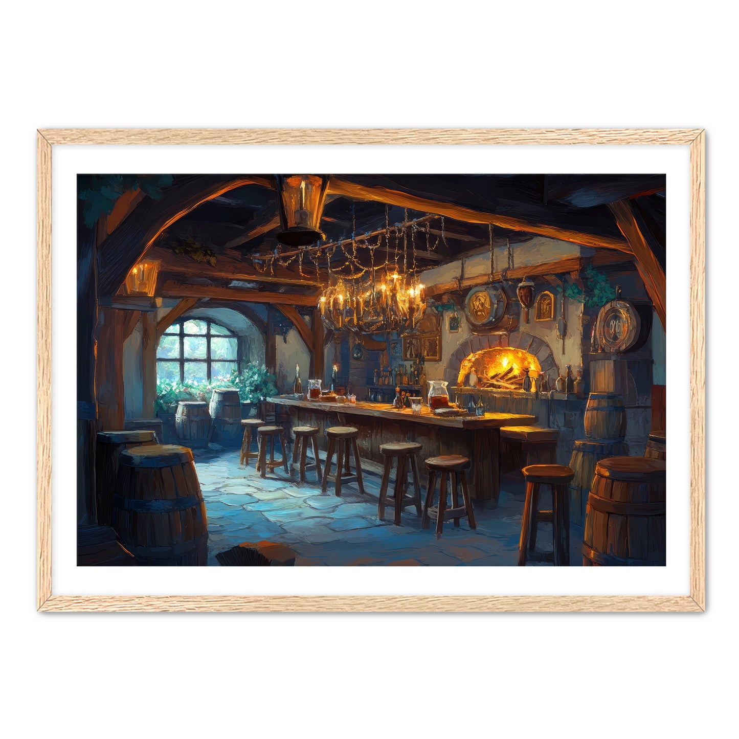Dashing Deer Tavern Wall Art