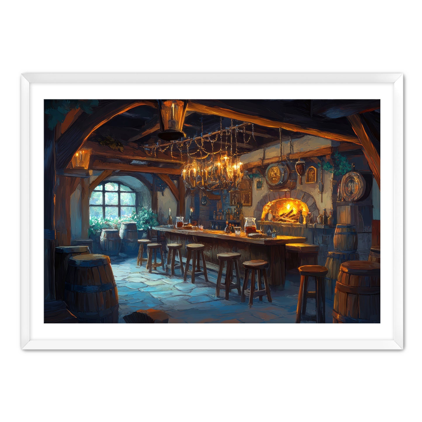 Dashing Deer Tavern Wall Art