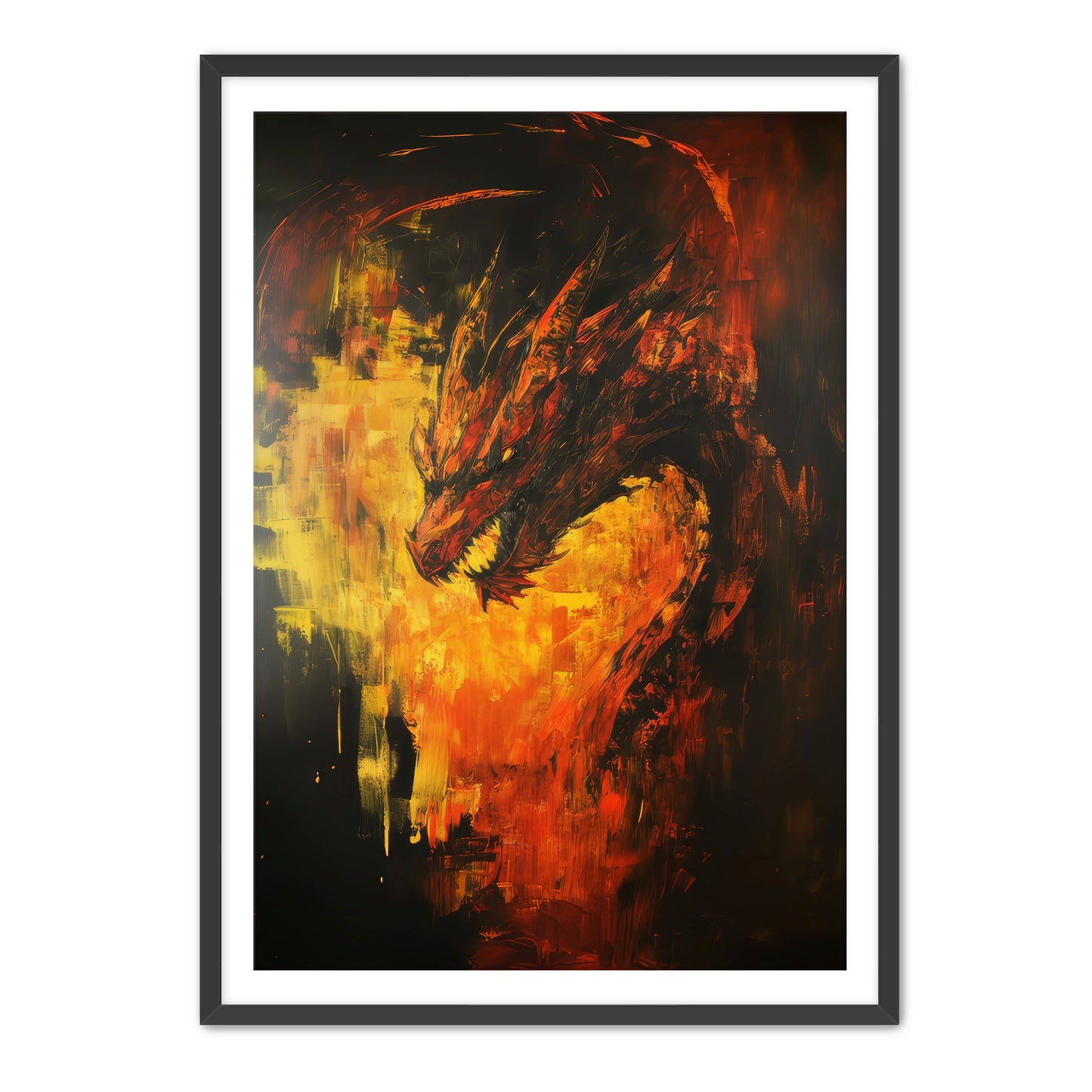 Destructor Dragon Wall Art