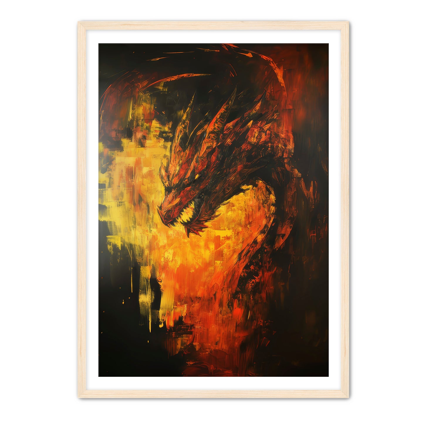 Destructor Dragon Wall Art