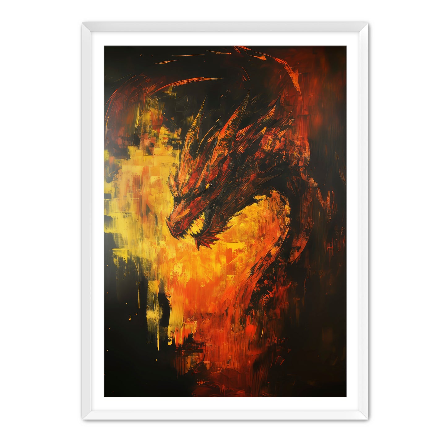 Destructor Dragon Wall Art