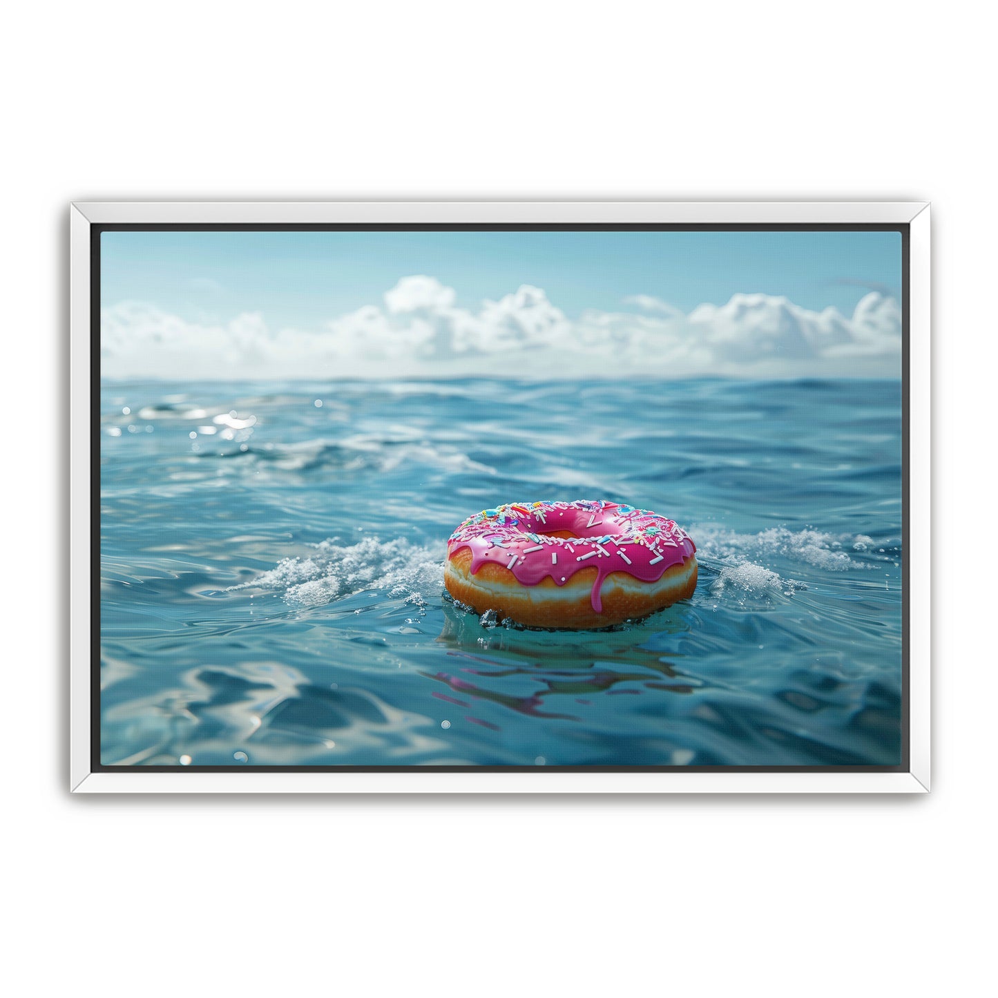Donut Drown Wall Art