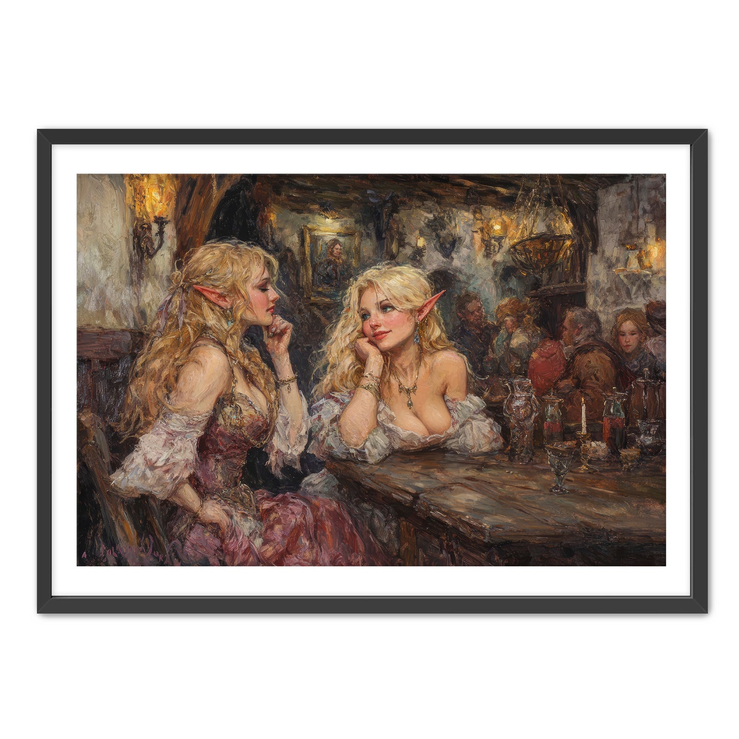 Elven Damsels Wall Art