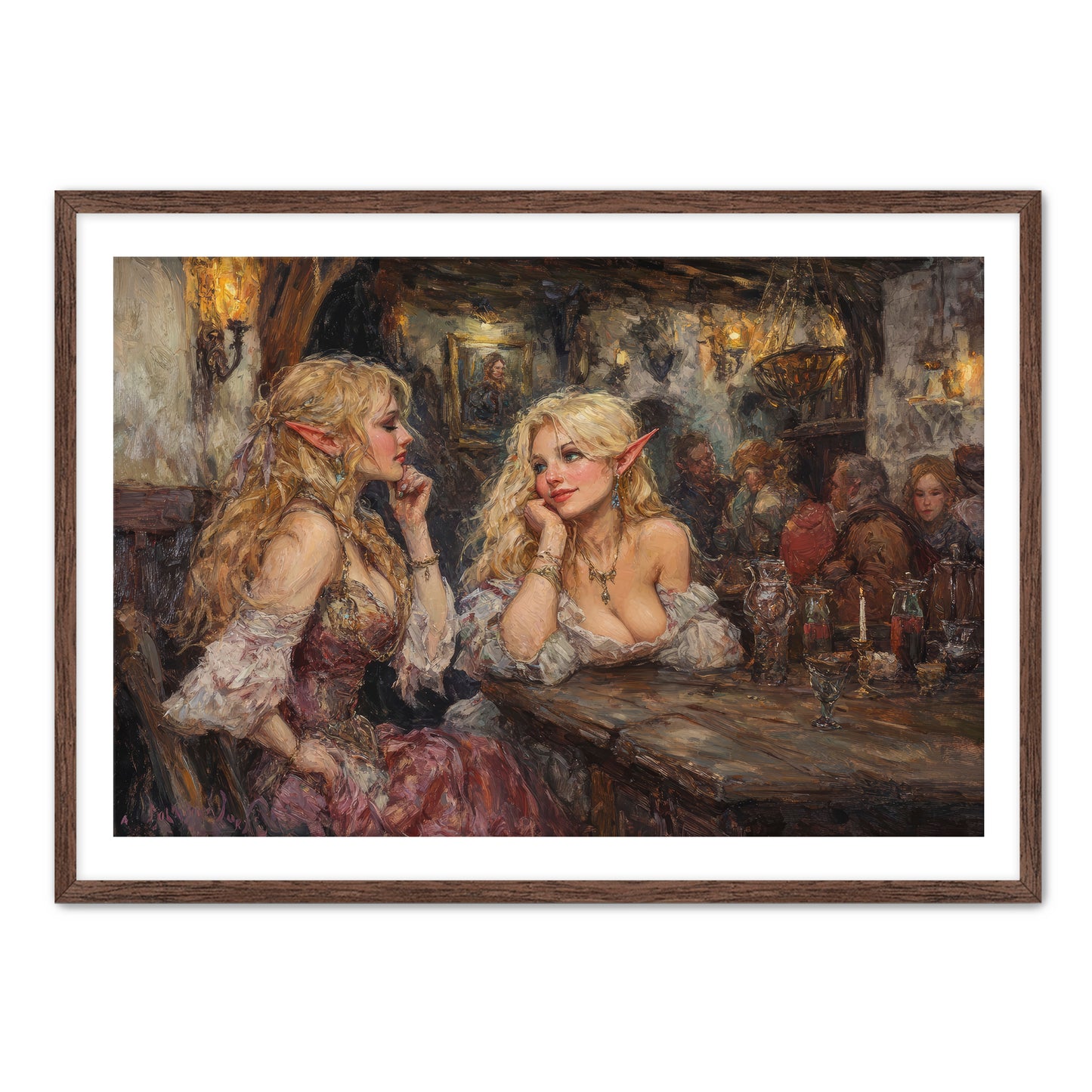 Elven Damsels Wall Art