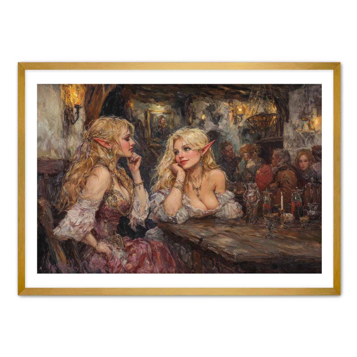 Elven Damsels Wall Art