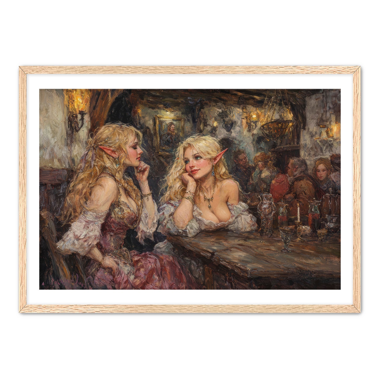 Elven Damsels Wall Art