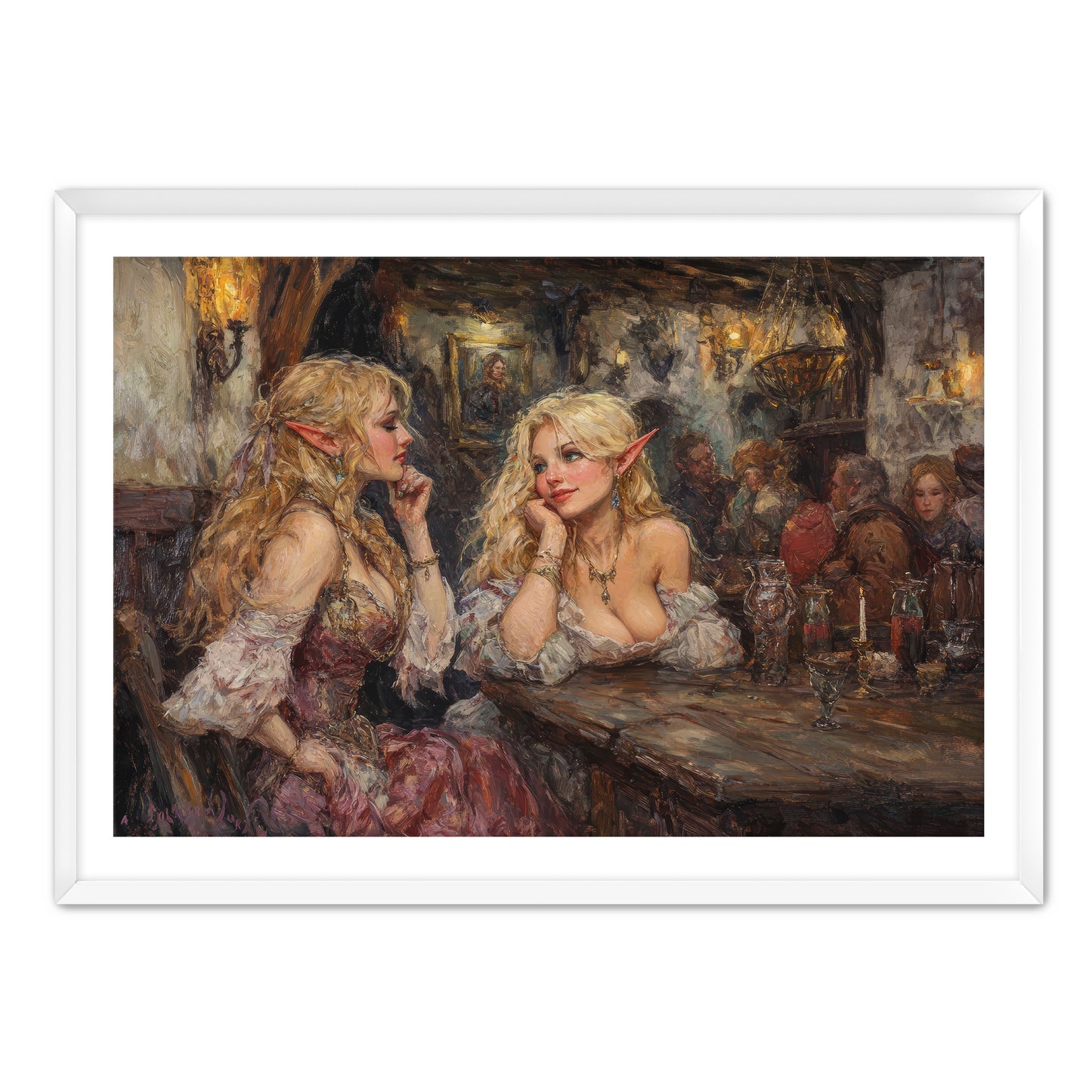 Elven Damsels Wall Art