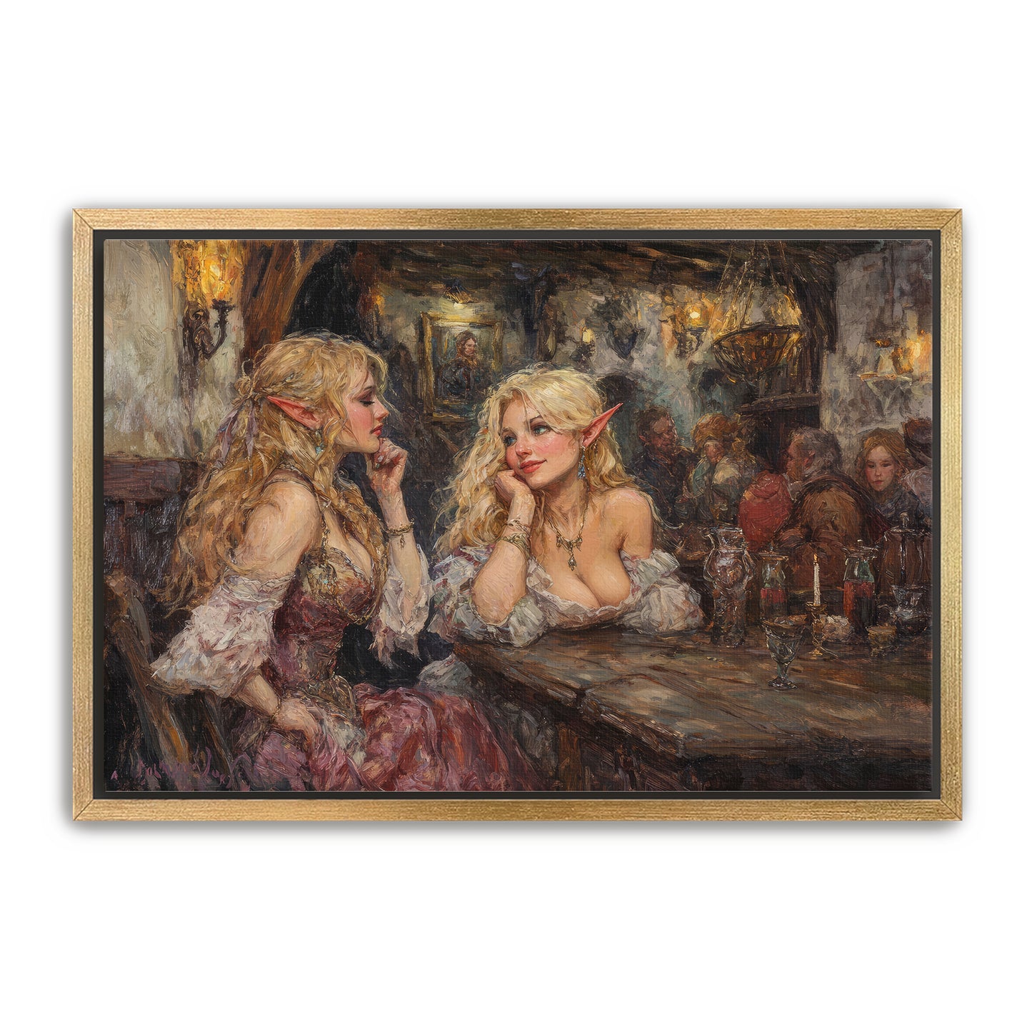 Elven Damsels Wall Art