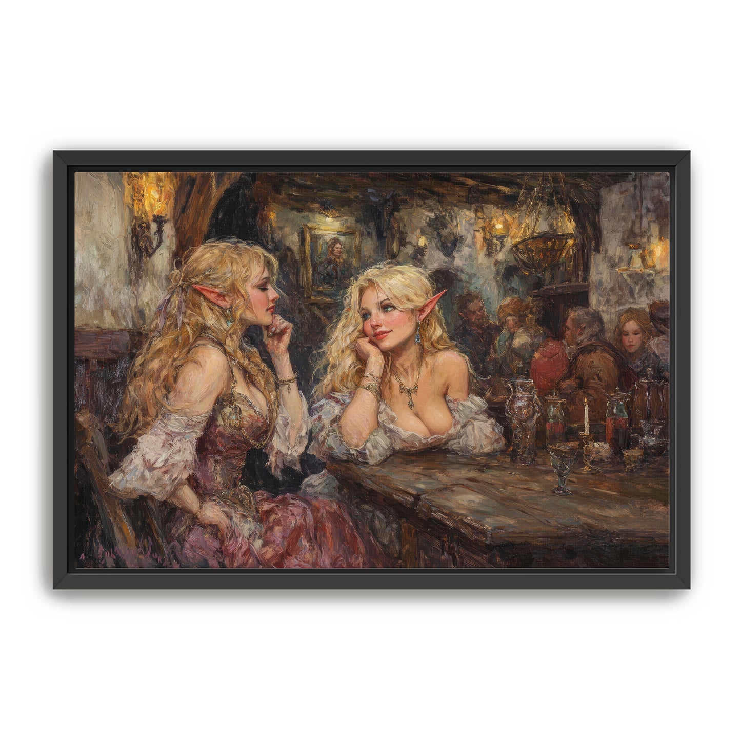 Elven Damsels Wall Art