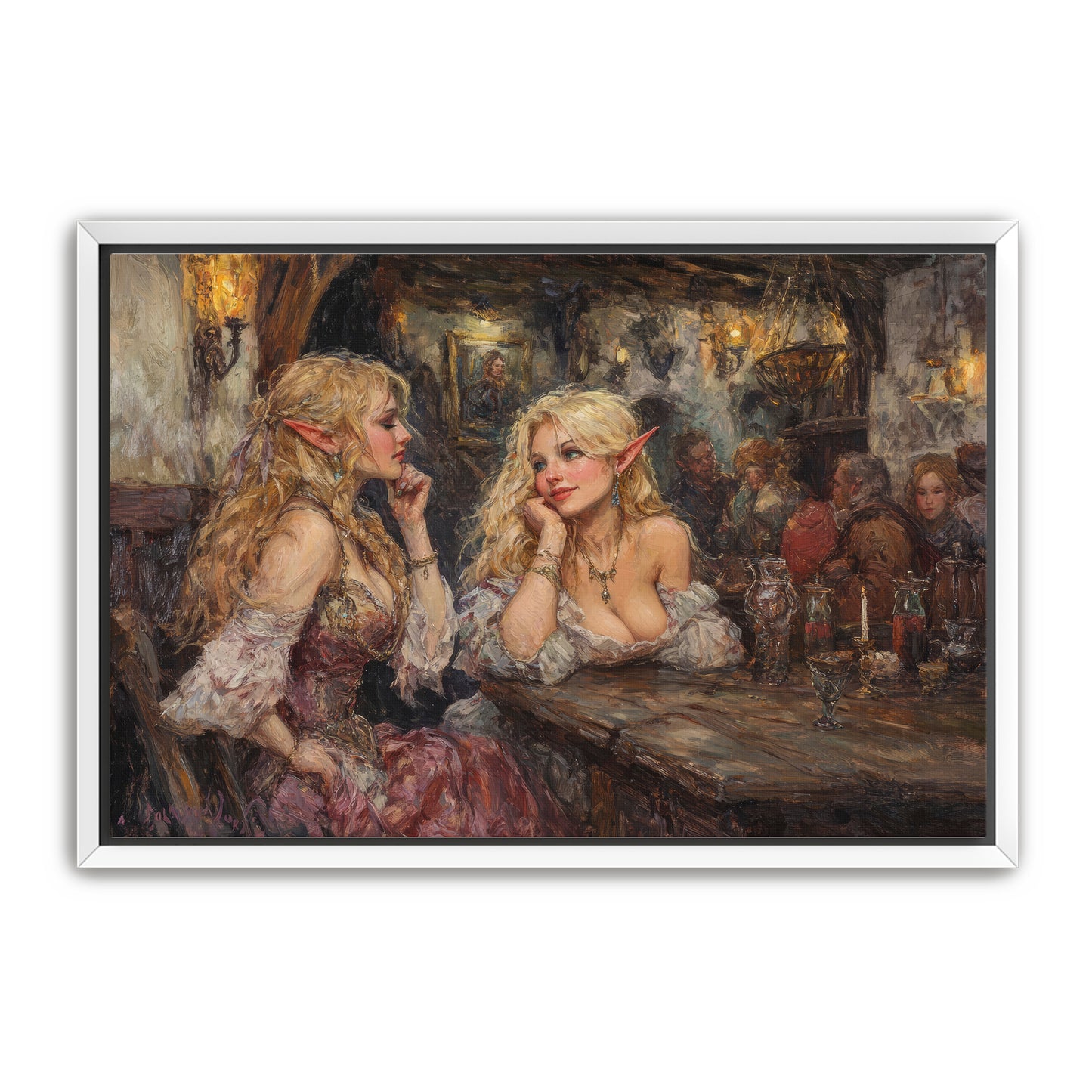 Elven Damsels Wall Art