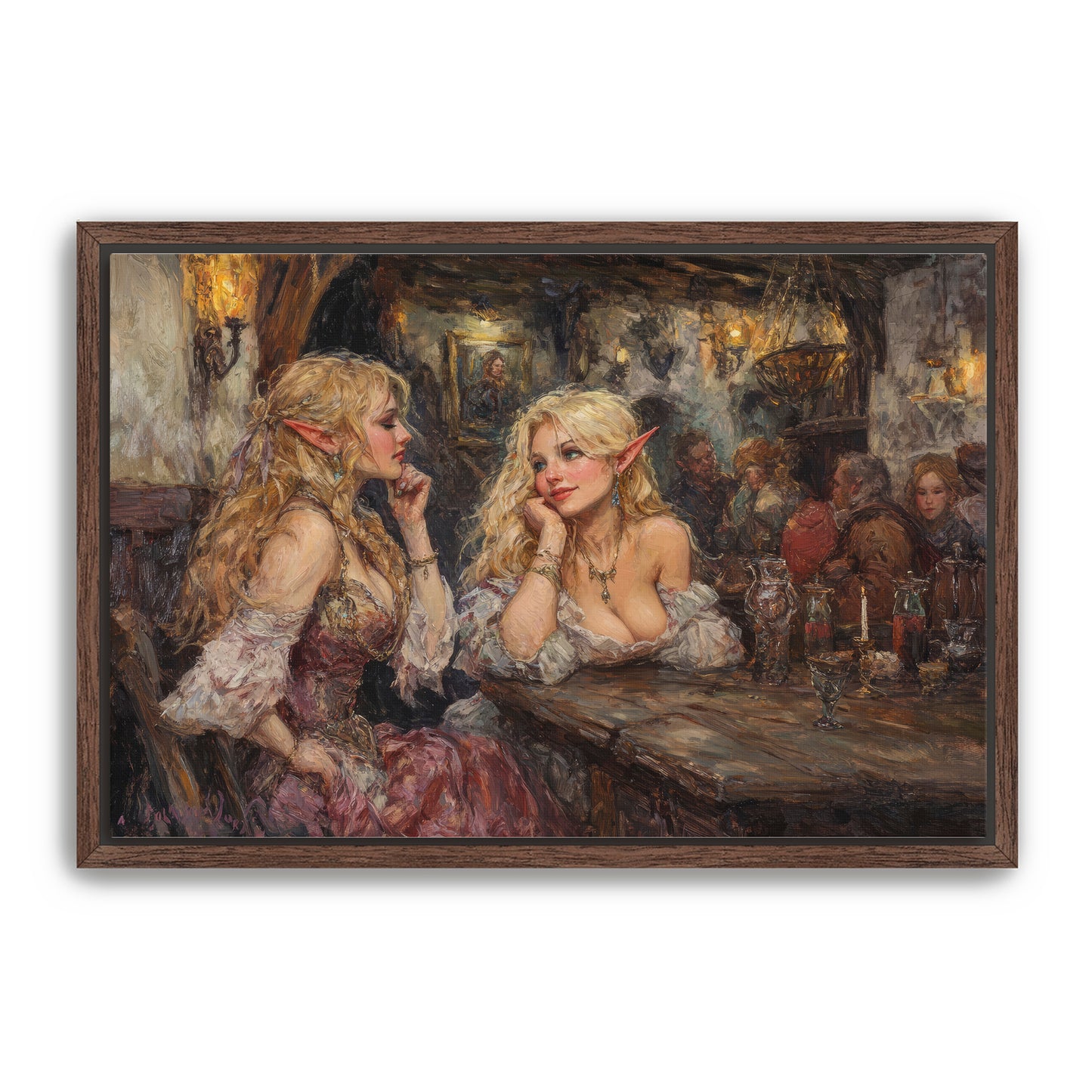 Elven Damsels Wall Art