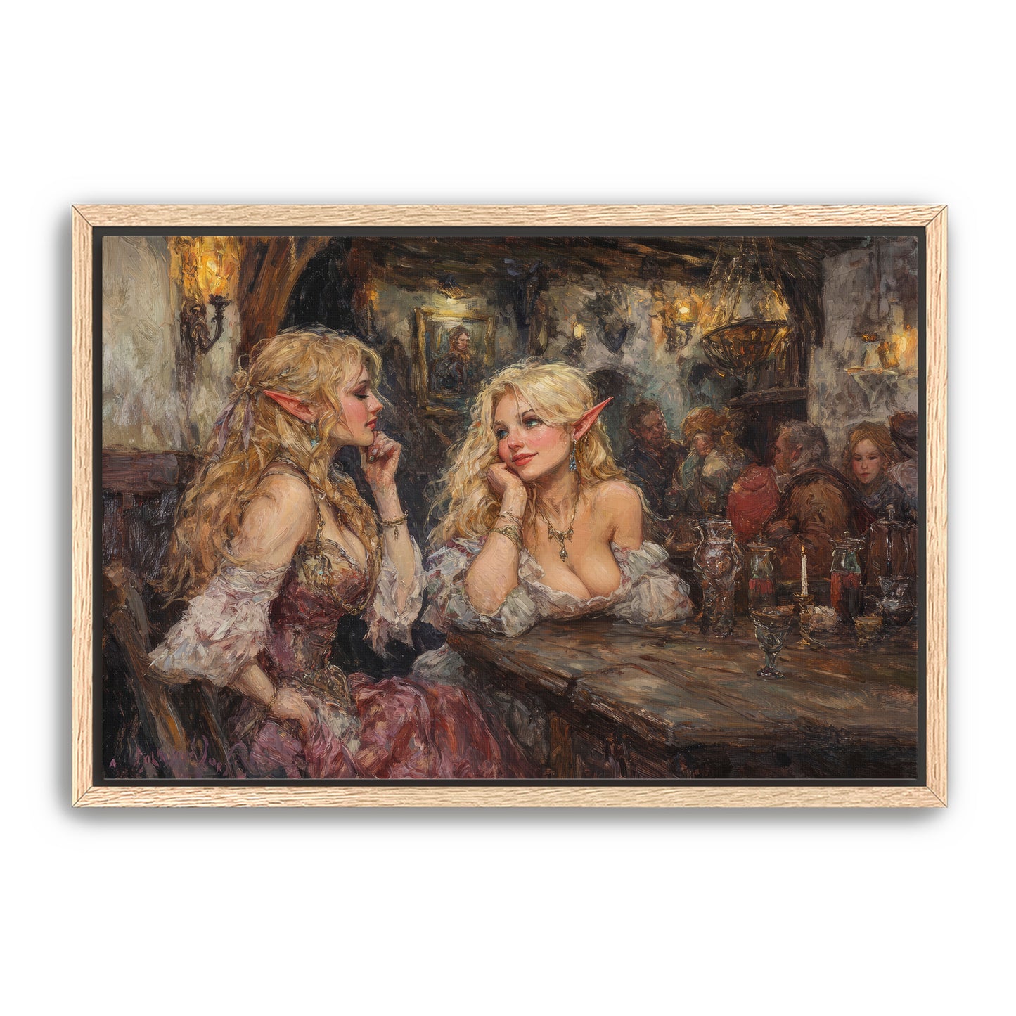 Elven Damsels Wall Art