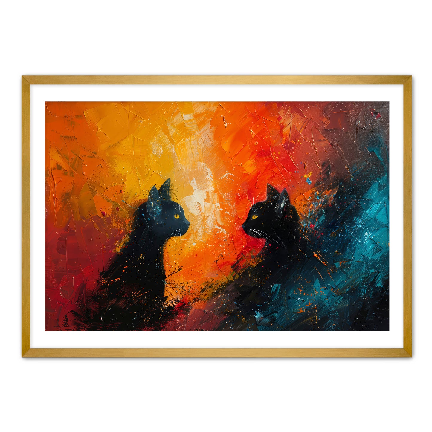 Face Off Wall Art