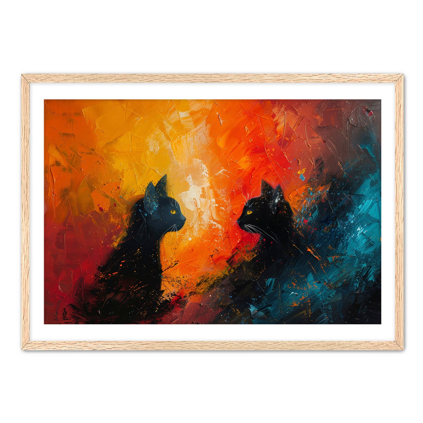 Face Off Wall Art