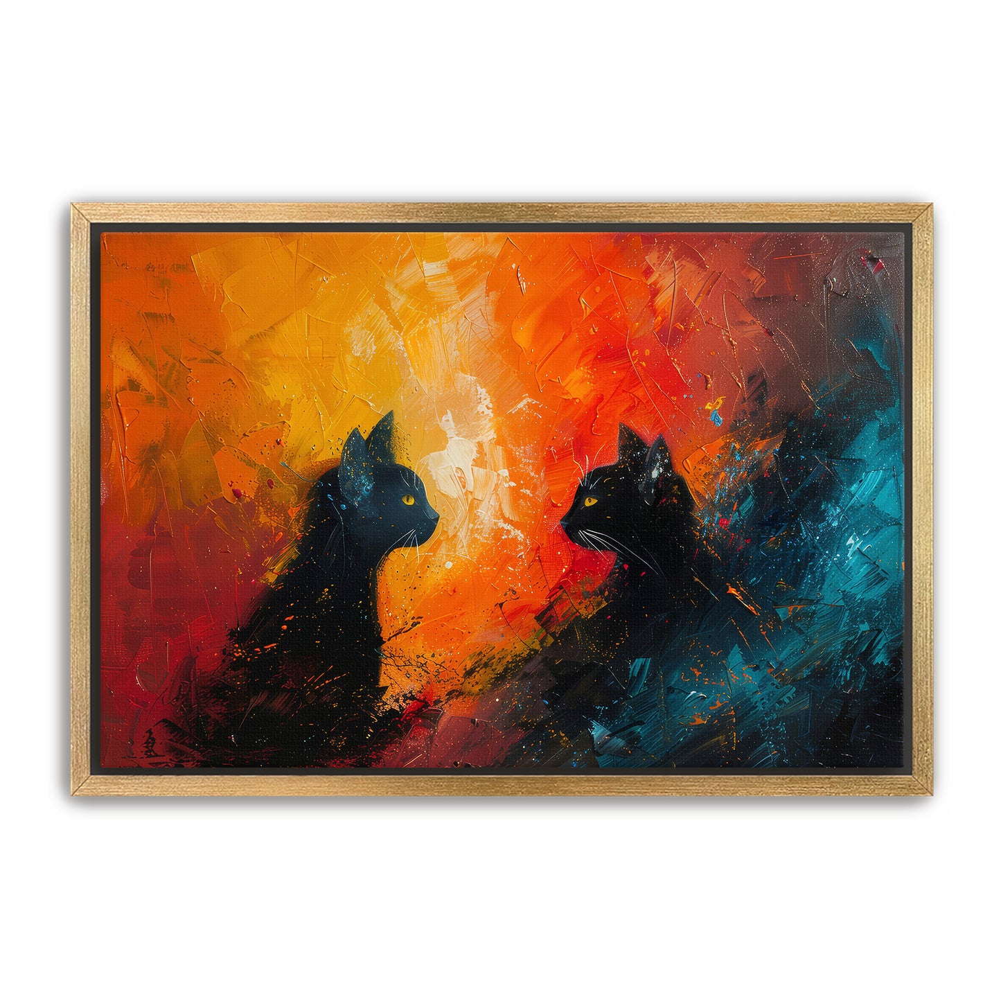 Face Off Wall Art