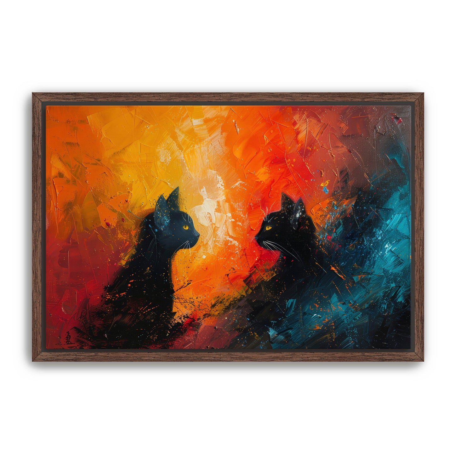 Face Off Wall Art