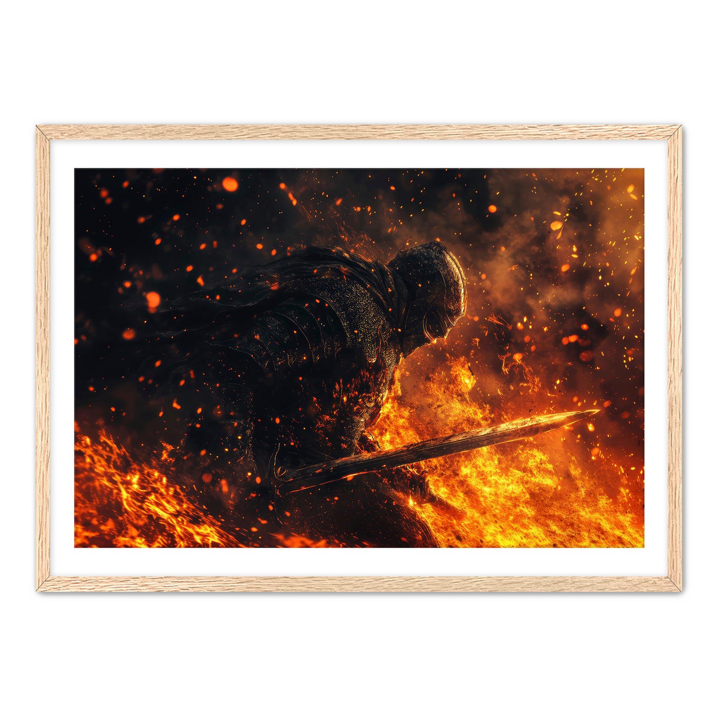 Final Burning Wall Art
