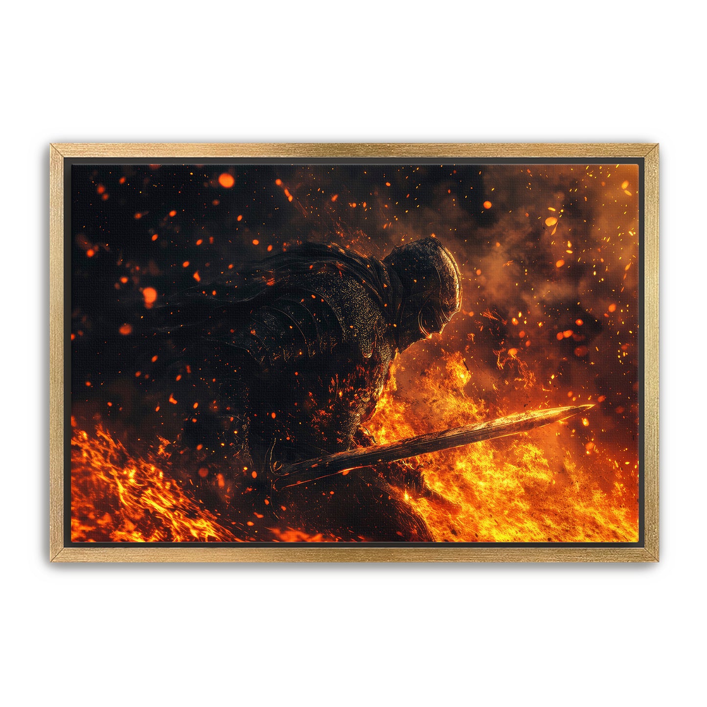 Final Burning Wall Art