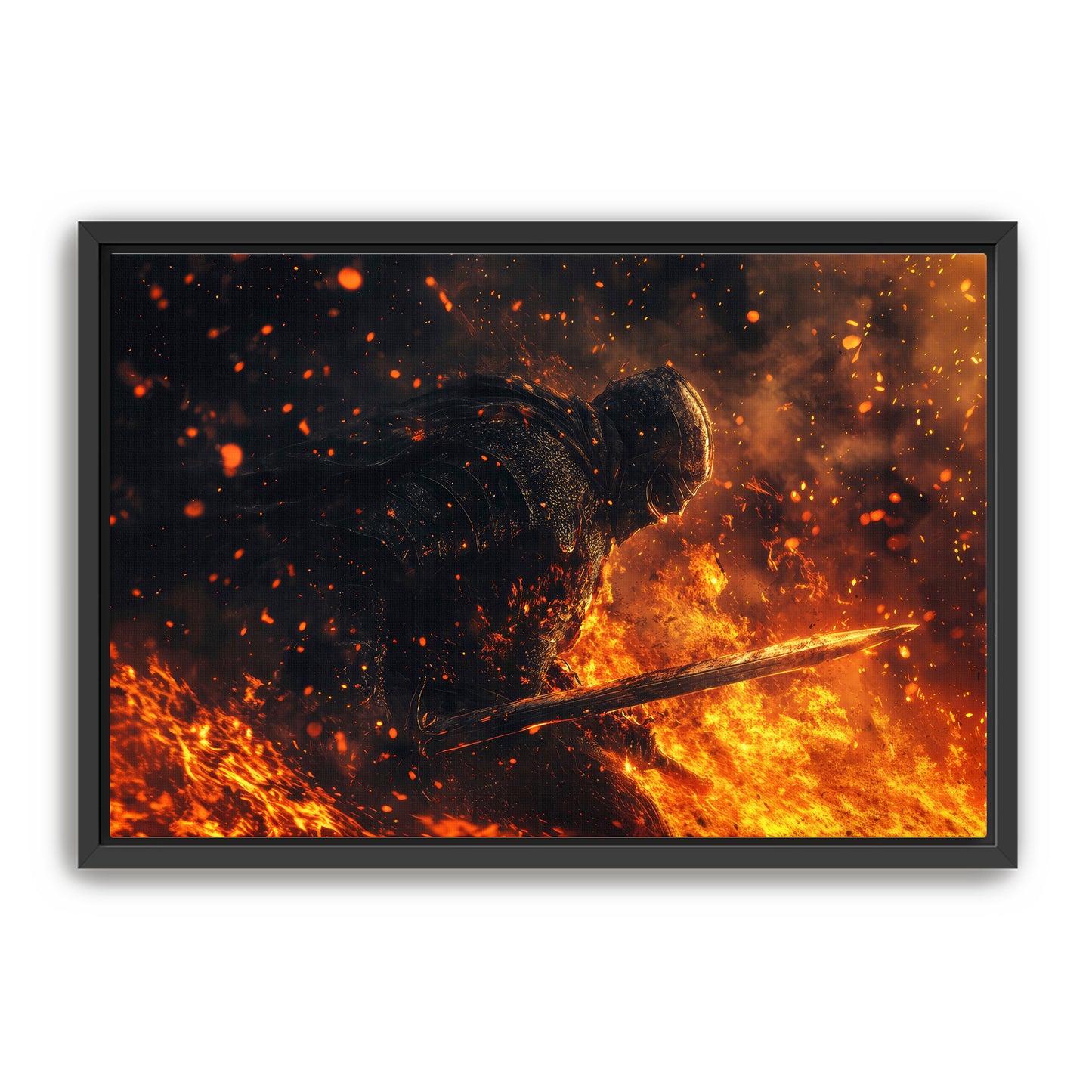 Final Burning Wall Art