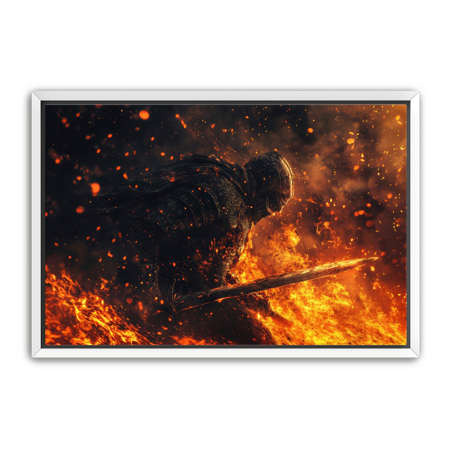 Final Burning Wall Art