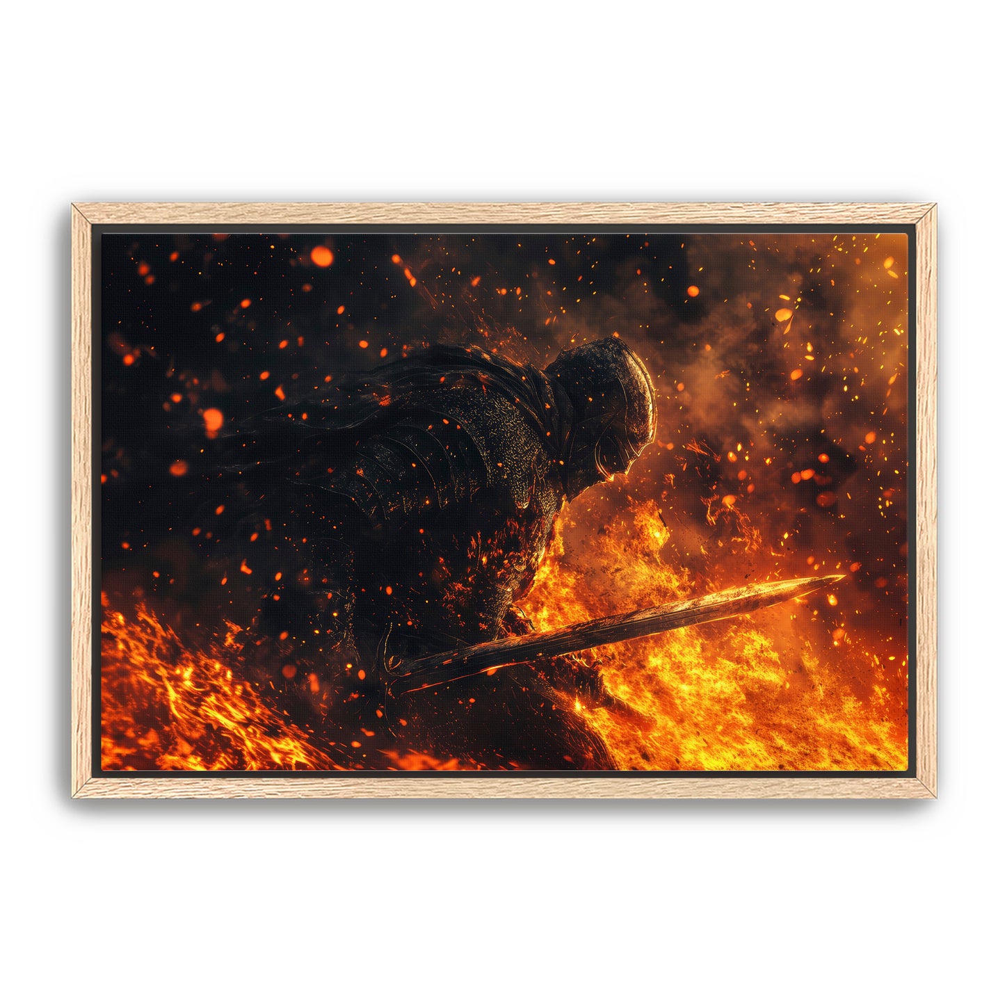 Final Burning Wall Art
