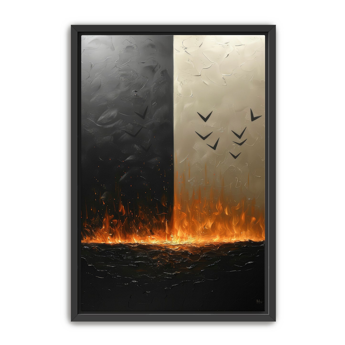 Fire and Foes Wall Art