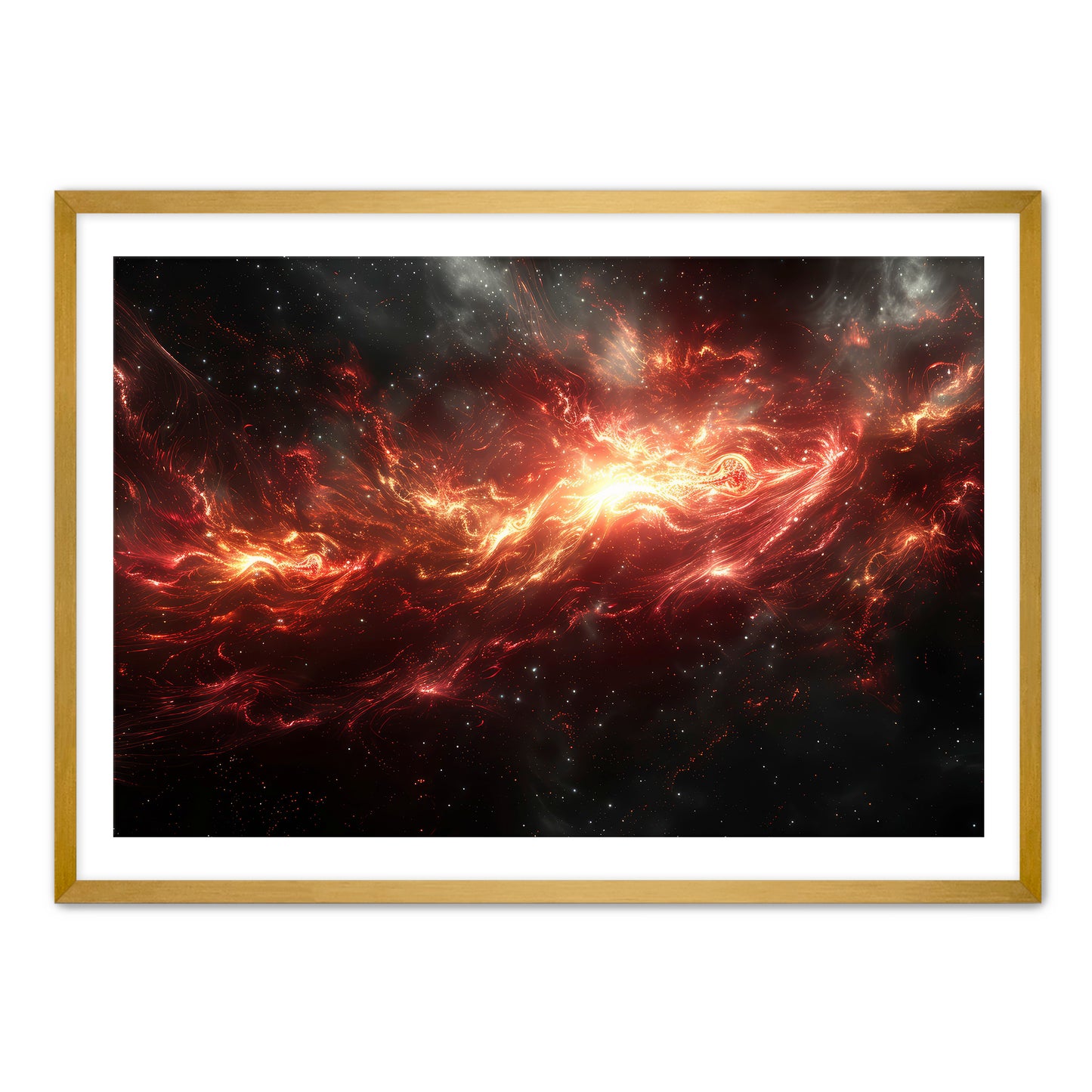 Fire and Fury Wall Art